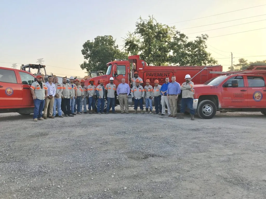 Pavement Services Corporation Houston Division Team